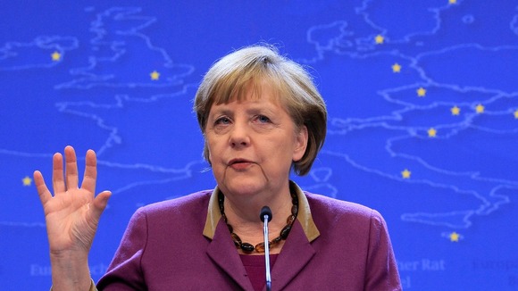 Angela Merkel's decision to back David Cameron has surprised the French