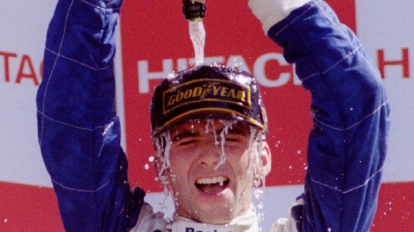Former F1 world champion Damon Hill.