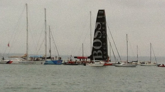 Alex Thomson's yacht