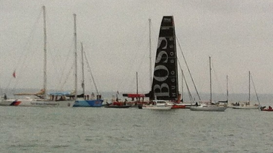 Alex Thomson's yacht
