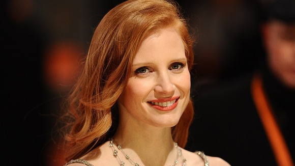 Jessica Chastain is nominated for Best Actress for her role in Zero Dark Thirty