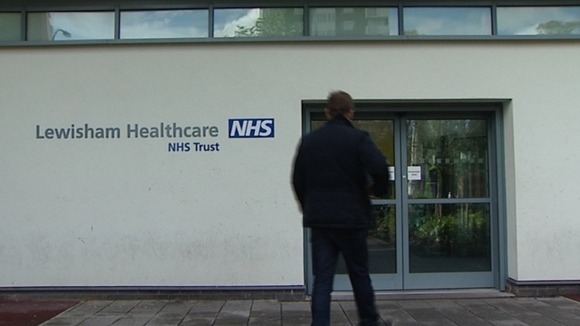 A man walks in to Lewisham Hospital