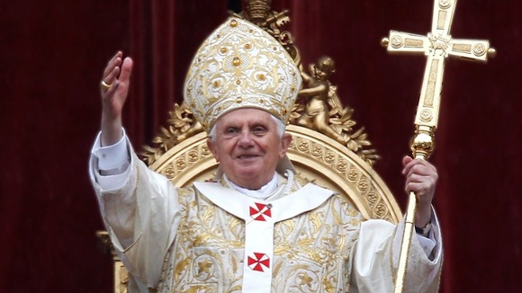 Easter mass in Saint Peter's Square at the Vatican in April 2010