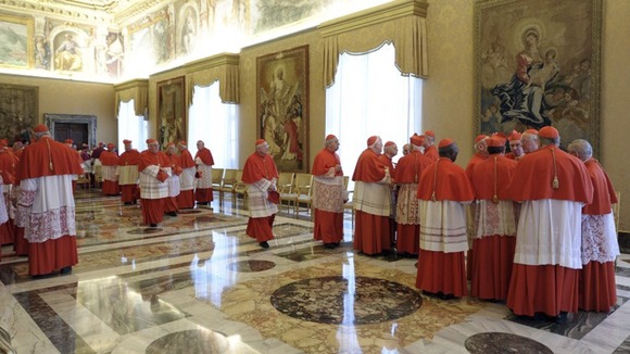Pope resigns