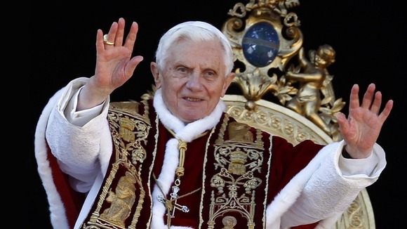 Pope resigns