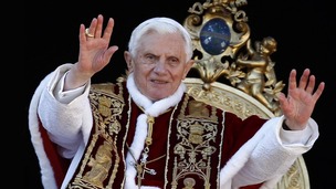 Pope resigns