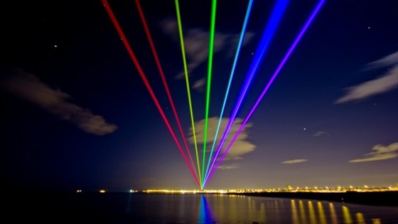 St Mary's Light Show