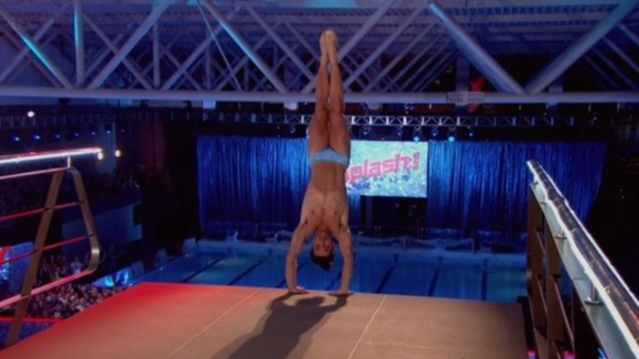 Jake Canuso was helped through by the judges