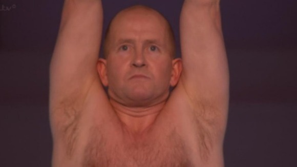 Eddie 'The Eagle' Edwards was the top of the Splash! leader board throughout the competition