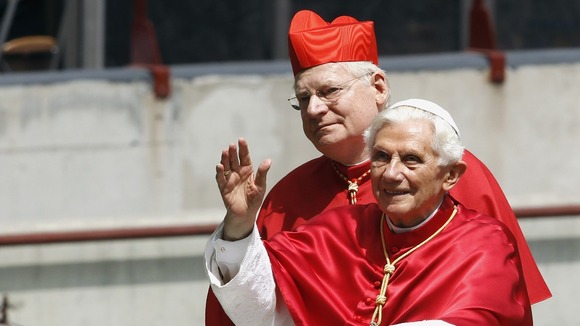 Pope resigns