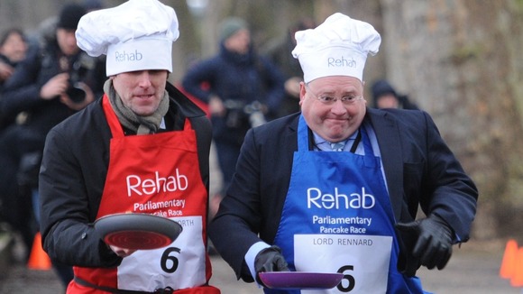 Ben Duckworth of Total Politics and Lord Rennard battle it out.