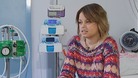 Bernice Perry, 21, pictured in her hospital bed at Papworth