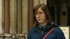 Cait Reilly speaks outside court after winning her Court of Appeal claim