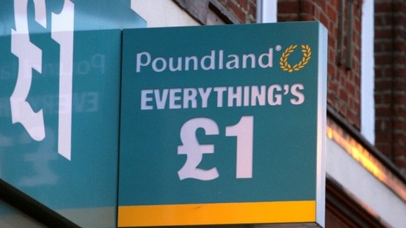 Poundland sign