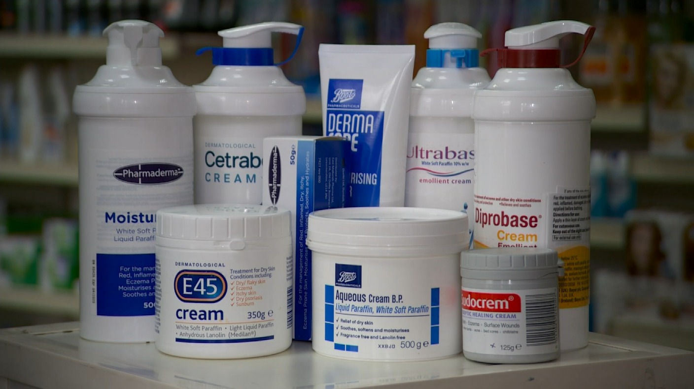 New warnings over the danger of 'safe' paraffin skin creams ITV News