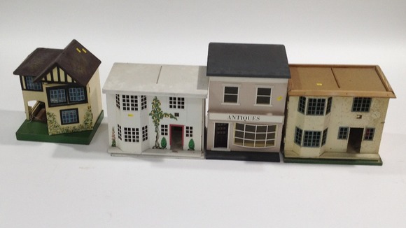 A collection of 30 dolls houses were up for auction in Newcastle