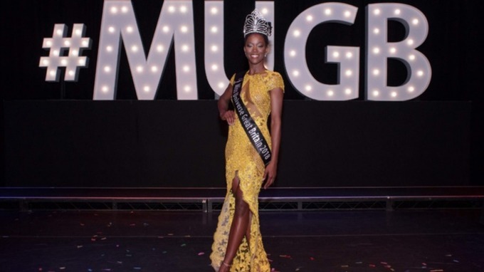 Dee-Ann Kentish Rogers is the first black woman to win Miss Universe GB.