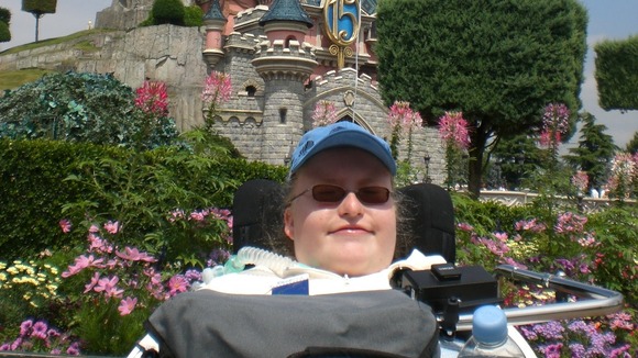 Rebecca Ling on a visit to Disneyland