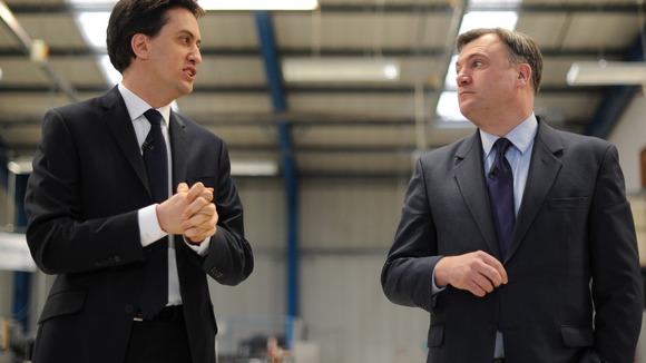 Labour leader Ed Miliband and shadow chancellor Ed Balls unveiled their new plans in Bedfordshire