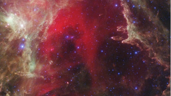 Infrared portrait from NASA's Spitzer Space Telescope