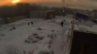 Best video of Russian meteor