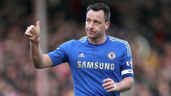 John Terry captained Chelsea to FA Cup glory last year.