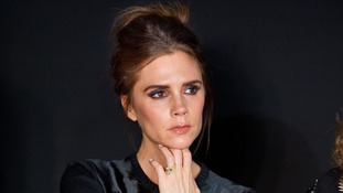 Victoria Beckham judges the 2013 International Woolmark Prize Final as part of London Fashion Week.