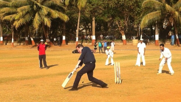 David Cameron cricket