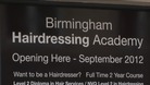 Hair Academy opening sign