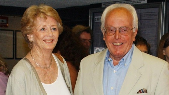 Lady Rix, also known as Elspet Gray, and Lord Rix pictured in August 2004.