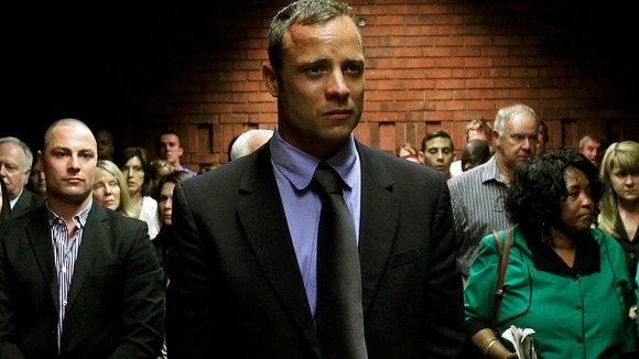 Oscar Pistorius appears in court