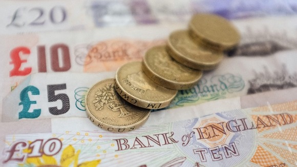 Average wage growth in the UK is predicted to stay the same at 1.4 percent.