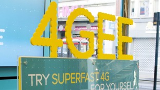 EE's promotional campaign for superfast 4G