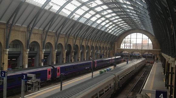 Trains cancelled and left on the platform 