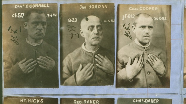 Some example mugshots from British history