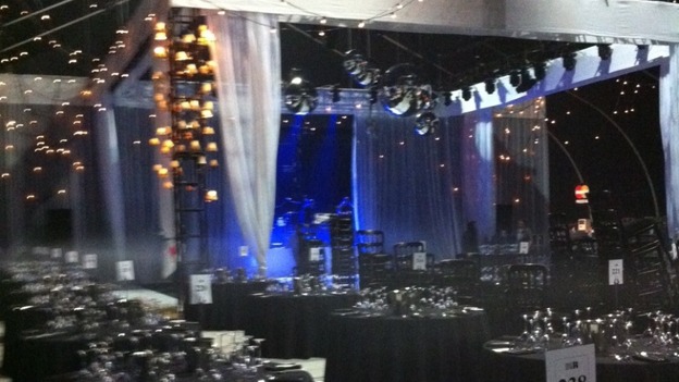 The stage is set for the Brit Awards after party