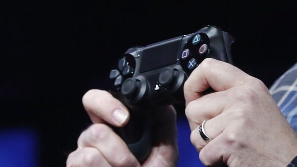 The new controller of PlayStation 4 