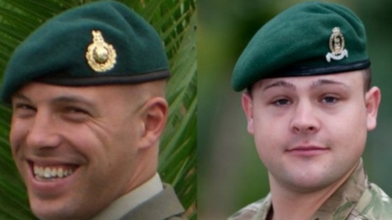 Sergeant Luke Taylor and Lance Corporal Michael Foley were killed by a rogue Afghan soldier in March