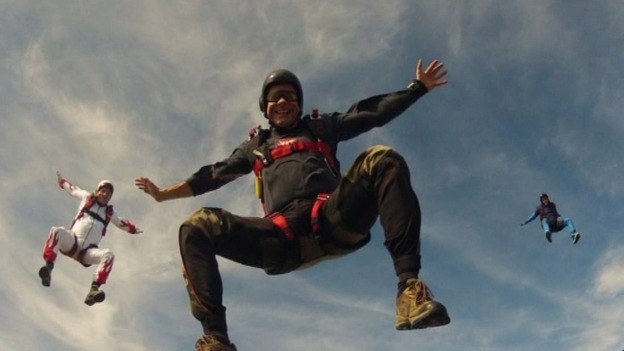 Patrick Sandeman was an experienced skydiver
