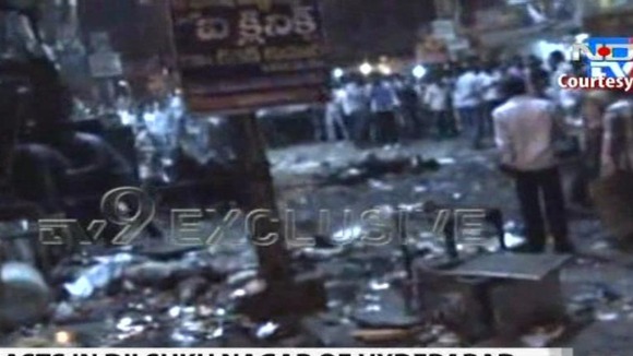 NDTV say at least 15 have been killed and more than 50 injured.