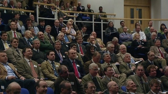 Delegates at the Norfolk Farming Conference