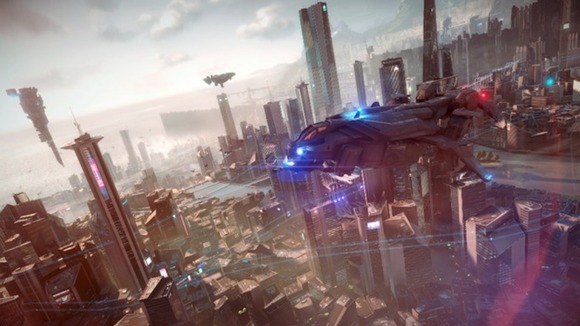 An image from Sony's new PlayStation 4 game Killzone.