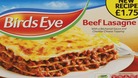 Birds Eye has today removed three of its beef products