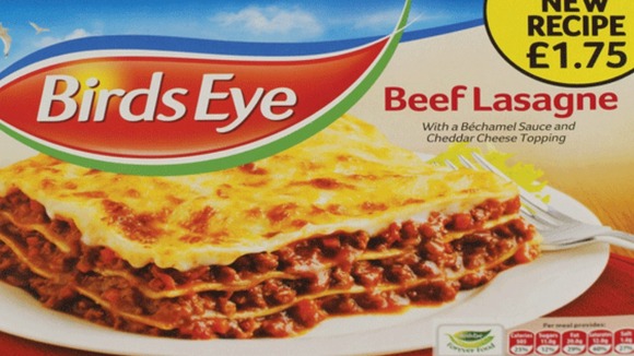 Birds Eye has today removed three of its beef products
