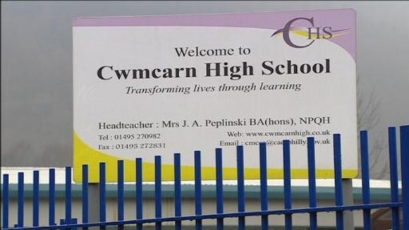School sign