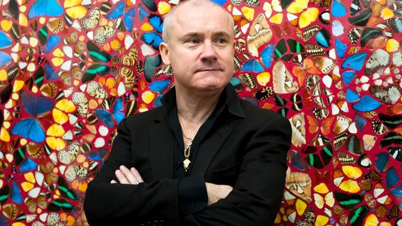 Artist Damien Hirst.