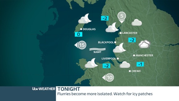Saturday night weather