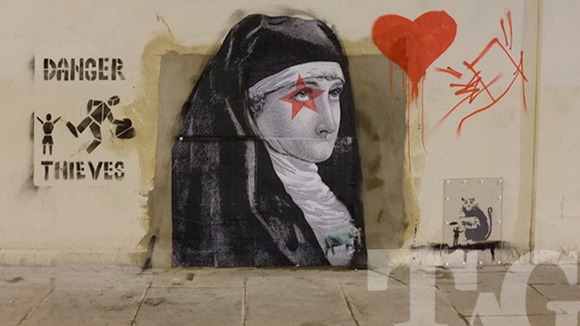 The mural on Whymark Avenue