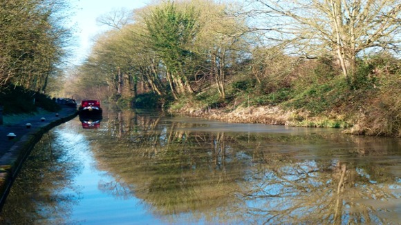 Grand Union Canal, just above Hatton