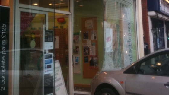 Opticians crash